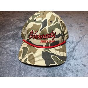 Hornady Camo Hat Adjustable Structured Cap